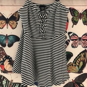 Black & White Tank Top